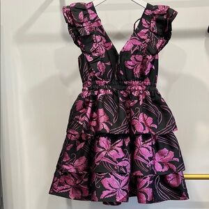 Buddy Love Black and Pink Dress